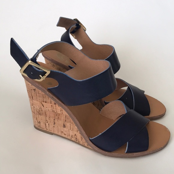 Shoes - Charming charlie cork wedge shoes